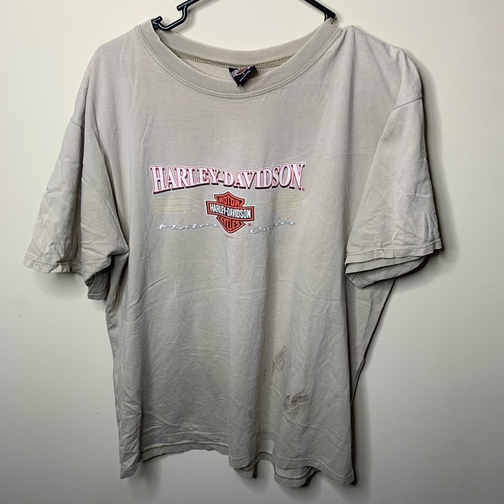 True Vintage made in USA Harley Davidson motorcycles short sleeve T-shirt 2000